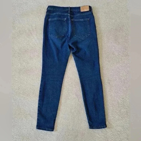 Everlane Mid Rise Skinny Jeans Blue Women's Size 27 Ankle Length Denim - Picture 3 of 14